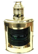 Antique Reproduction Kerosene Oil Nautical Brass Lamp Marine Ship Port Lantern.