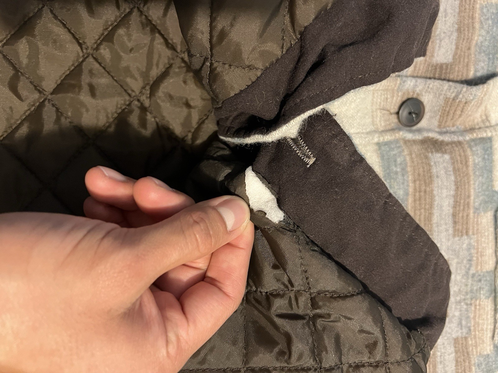 Pendleton Virgin Wool Jacket Aztec Navajo Southwe… - image 7