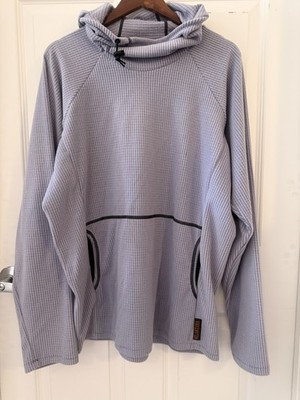 BRAND NEW MELANZANA Micro Grid Hoodie V2 - Dusk color  Men's XL With Stickers!