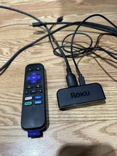 Roku 3920X Streaming Media Player with Remote + Cables TESTED WORKS