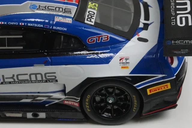 ミニカー Spark 1/43 Nissan GT-R Nismo GT3 KCMG 1:43 Spark SJ087 Nissan GT-R NISMO GT3 KCMG Suzuka 10H 6th 2019