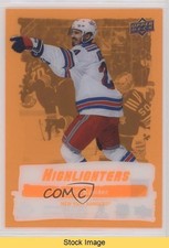 2022-23 Upper Deck Series 2 Highlighters Orange Chris Kreider #HL-22 READ 0k85