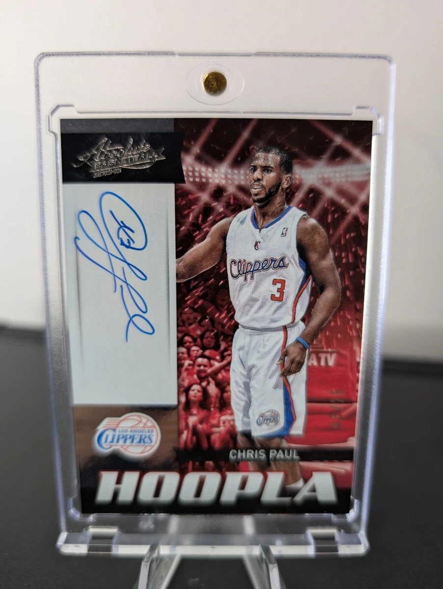 Panini Chris Paul Basketball Autographed Sports Trading Cards