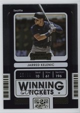 2021 Panini Contenders Winning Tickets Gold 23/99 Jarred Kelenic #WT-JK 5yd