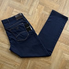 BNWT Emporio Armani Jeans J06 Slim Fit Stretch Blue Denim Mens W38 L32 8N1J06