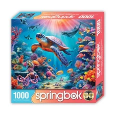 Coral Reefs Odyssey 1000 Piece Jigsaw Puzzle Springbok New