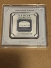 Geiger Edelmetalle 100 Gram .999 Fine Silver Original Square in Assay