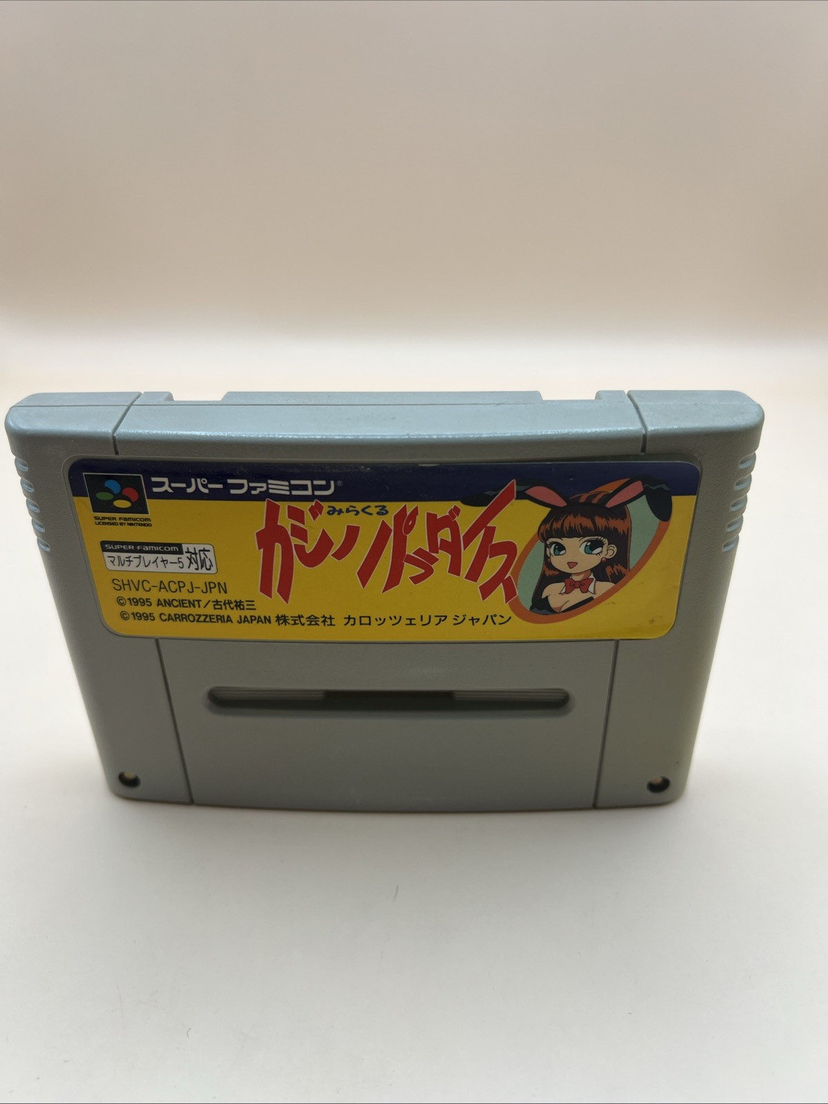 Super Famicom MIRACLE CASINO PARADISE Cartridge Only Nintendo sfc