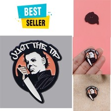 Horror Killer Enamel Pin Movie Brooch Lapel Pin Badge Backpack Jewelry