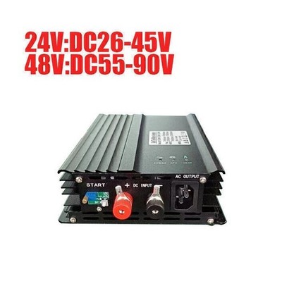 600W MPPT Solar Grid Tie Inverter adjustable battery discharge power 24V 48V