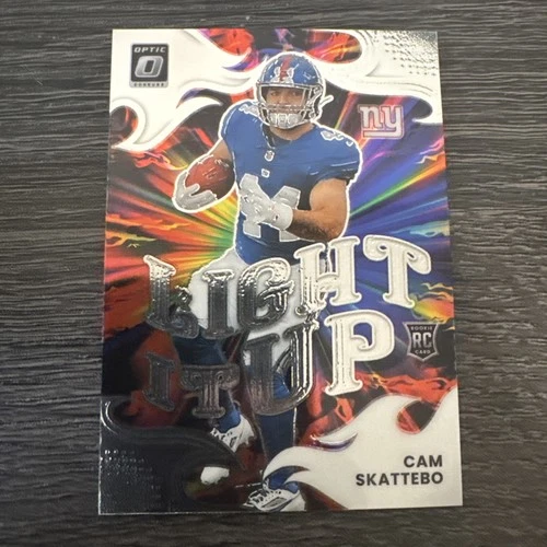 2025 Donruss Optic Cam Skattebo Base (RAW)