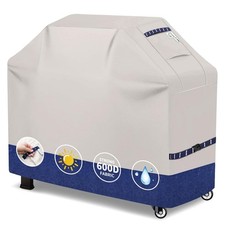 59 Inch Heavy Duty Grill Cover - Waterproof, UV Resistant, Universal Fit for ...