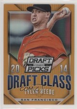 2014 Panini Prizm Perennial Draft Picks Class Orange 6/60 Tyler Beede #13 fl4