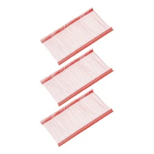 5000pcs 50mm Tag Pins Tagging Barbs Fasteners Tag Attachments for Clothes Red