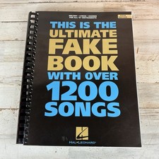 This Is The Ultimate Fake Book Over 1200 Song...