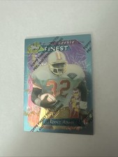 1995 Topps Finest Errict Rhett 21 Rookie Card Unpeeled Refractor. rookie card picture