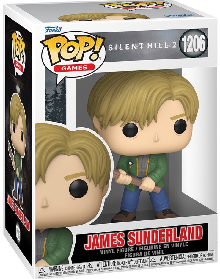 Funko Silent Hill POP! Games James Sunderland Vinyl Figure #1206