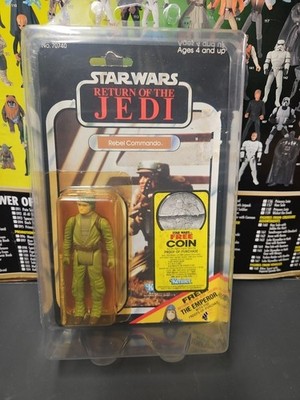 Star Wars 1983 Rebel Commando New Original Kenner ROTJ 65 Back