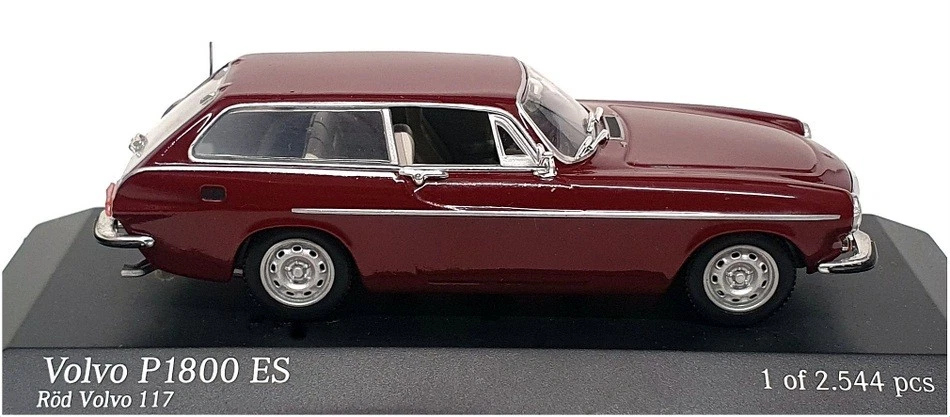 Minichamps 1/43 Scale 430 171614 - 1971 Volvo P1800 ES - Dk Red - Image 3 of 4