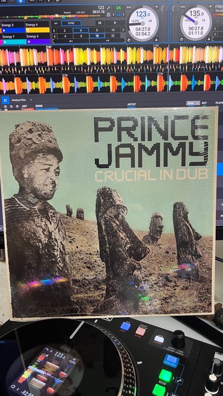 Prince Jammy Crucial in Dub LP Vinyl Reggae
