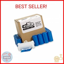 EZ Pick Up - 1000 Count Pet Dog Waste Bags, with Dispenser, Blue 9"x12", 50 Roll