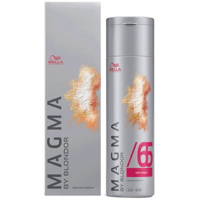 Wella Magma by Blondor Pigmented ColorvLightner 4.2 oz 65 violet red violet