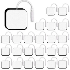 SM Electrodes 24PCS TENS Unit Replacement Pads 2X2, Latex Free Electrodes Use 2