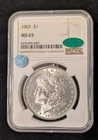 1903-P Morgan Silver Dollar MS 65 NGC CAC & SIGHT WHITE Brilliant White Coin