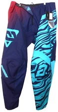 NEW Answer Syncron Flow MX Blue Red Motocross Riding Race Pants Men's 40" - 42"