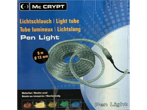 Light hose 9m clear weatherproof 13mm MC crypt - Picture 1 of 1