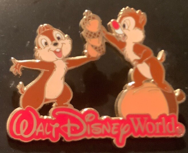 Chip and Dale Stacking Acorns Walt Disney World Pin # 30708 | eBay