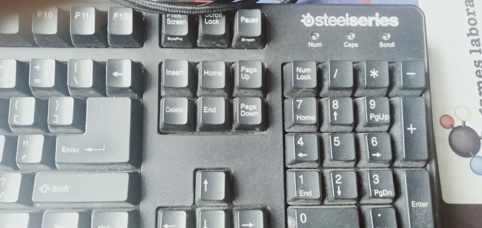 SteelSeries 7G Professional Gaming Gear Mechanical Keyboard PS2 - Image 3 of 4