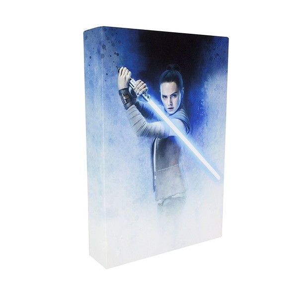 Luminart Star Wars - Rey con espada laser (Cuadro con luz) Rebajas!!