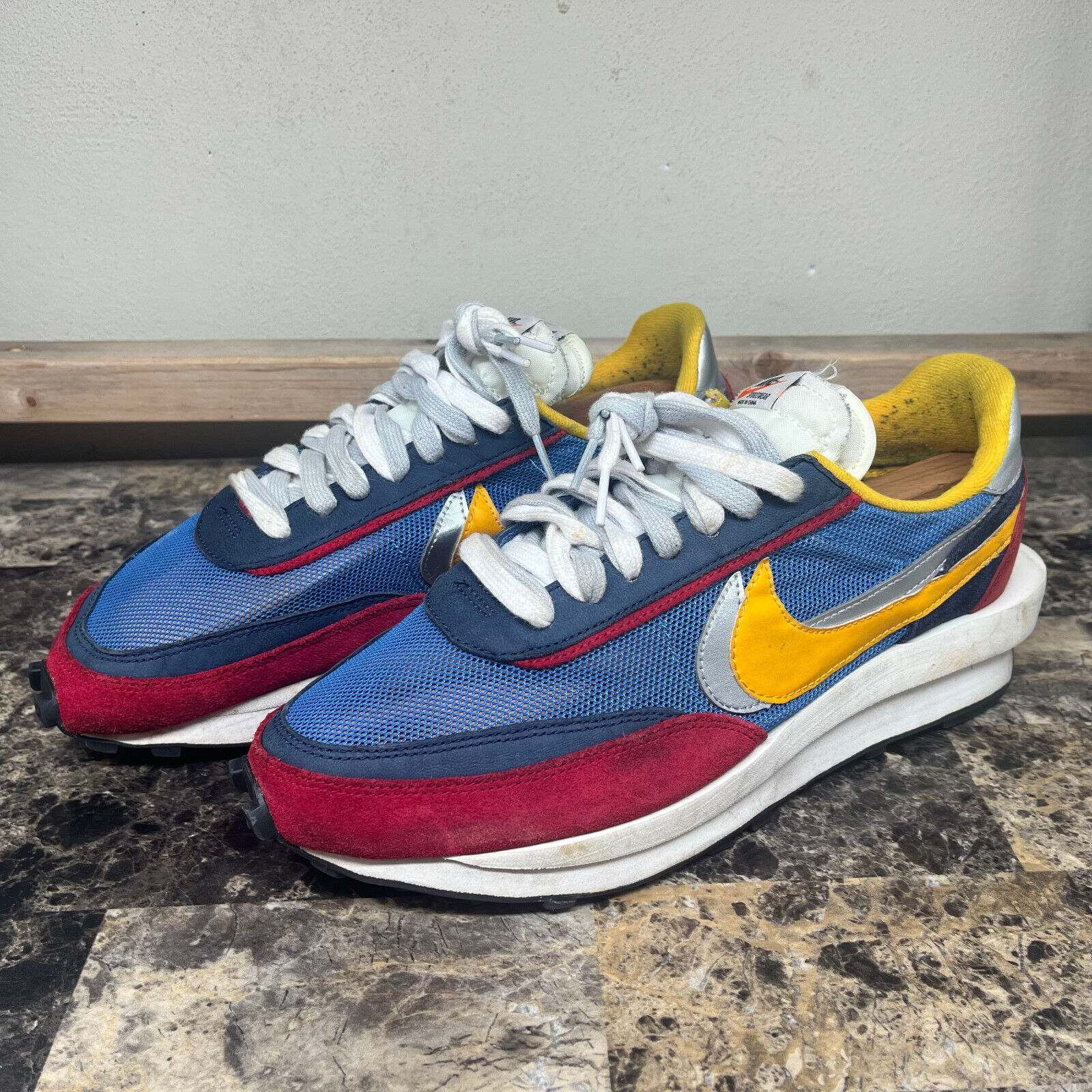 Nike X Sacai X LDWaffle 'Varsity Blue' Men's Size 11 Shoe BV0073-400