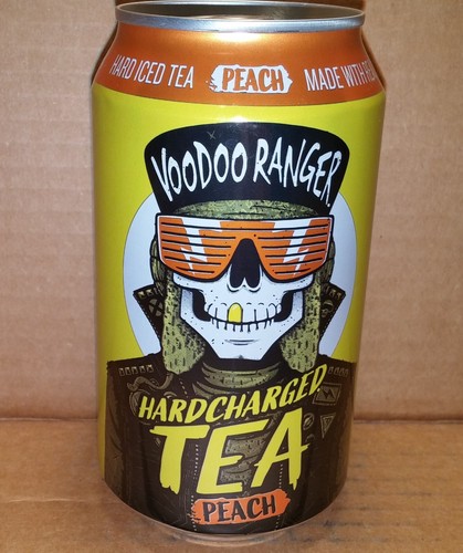Voodoo Ranger Hardcharged Tea - Peach 12oz malt beverage can New ...