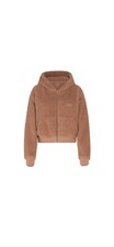 Skims Sherpa Teddy Crop Jacket Size Xxs