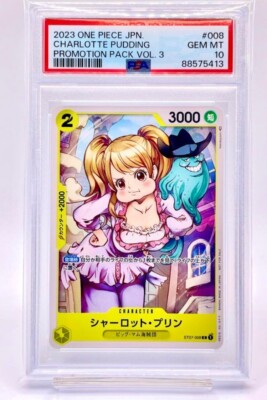 PSA10 Charlotte Pudding 2023 Online Regional Participant OnePiece