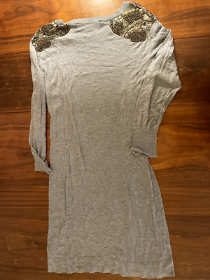 slim fit dress slacks Second-Hand French Connection Smart Grey Marle Warm Midi Dress Size 12 –  SwapUp main image 1