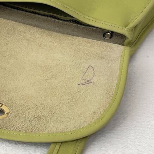 Extremely Rare Made In USA Old Coach 9988 Shoulder Bag Pistachio