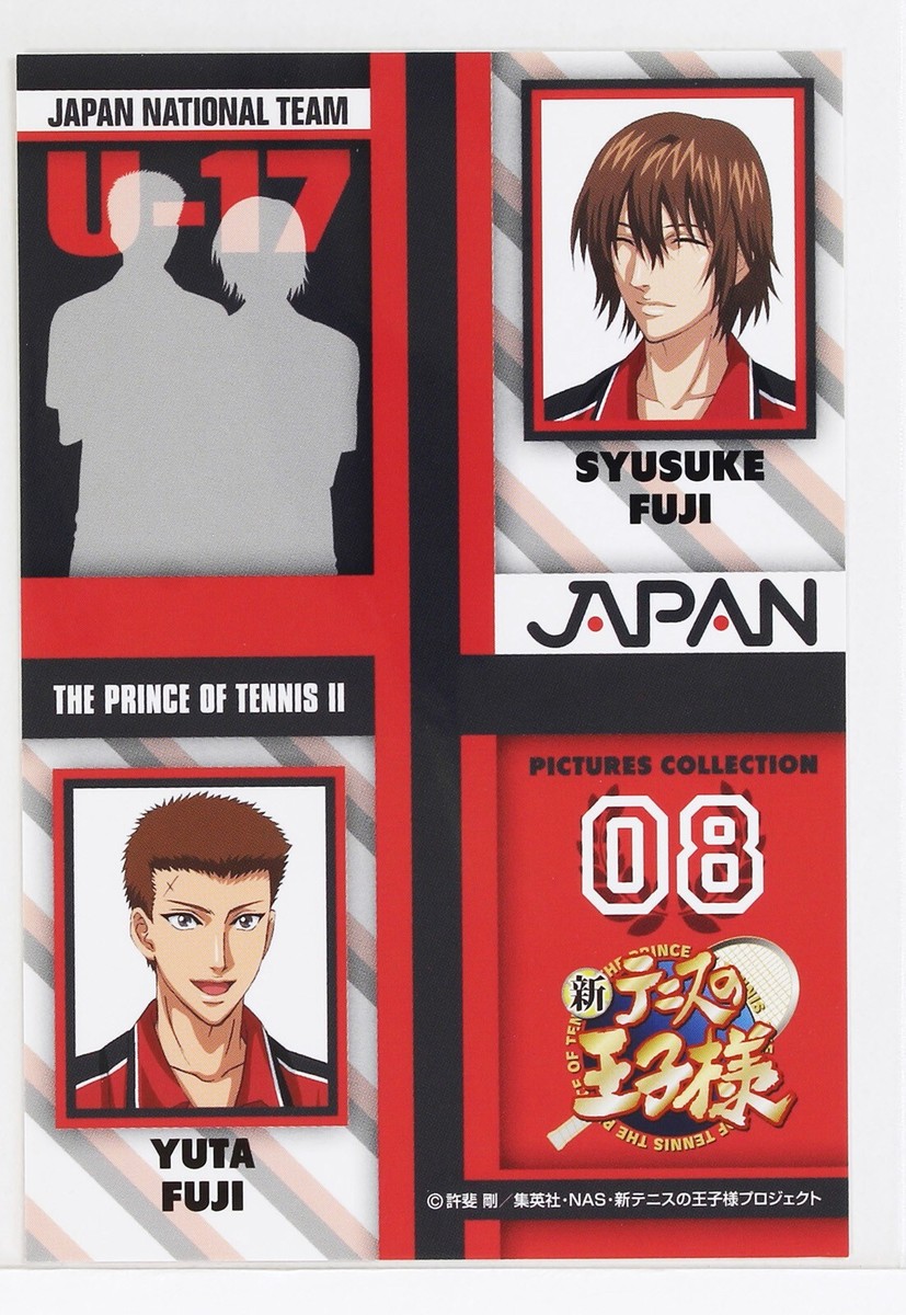 The Prince of Tennis Pictures Collection Card No.08 Shusuke