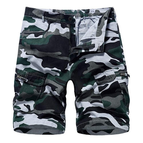 Army Combat Shorts Mens/ Cargo Shorts Army Camouflage Jeans Camo Work Half Pants - Picture 28 of 32