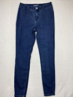 Maurices High Rise Slim Fit Jegging Jeans-Dark Wash/Sz M Long