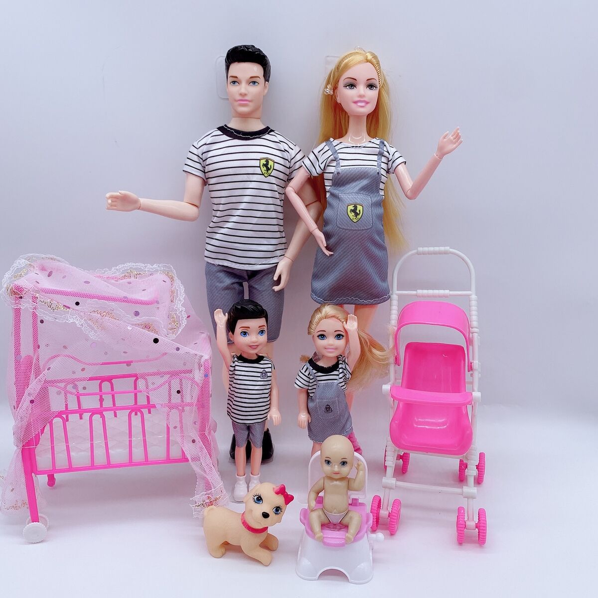 Boneca Barbie Grávida Midge Baby Família Feliz Vintage Top em