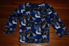 Rare Women's H&m "cats" Woven Long Sleeve Blazer Jacket (size 6)