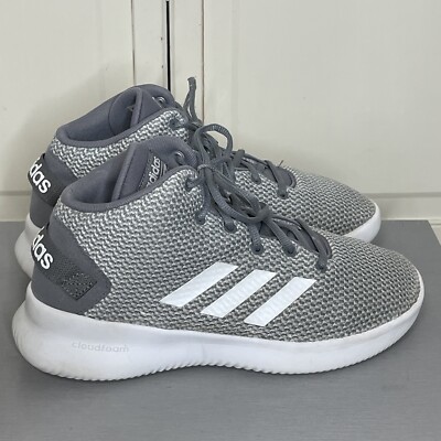 Size 7 - adidas Cloudfoam Refresh Mid Grey and white  Mens 