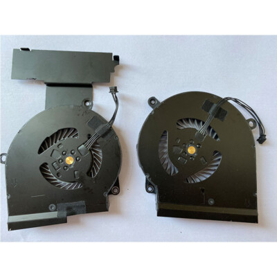 For HP Omen 5 15-DC 15-DC1068TX TPN-Q211 Laptop CPU GPU Fan Set