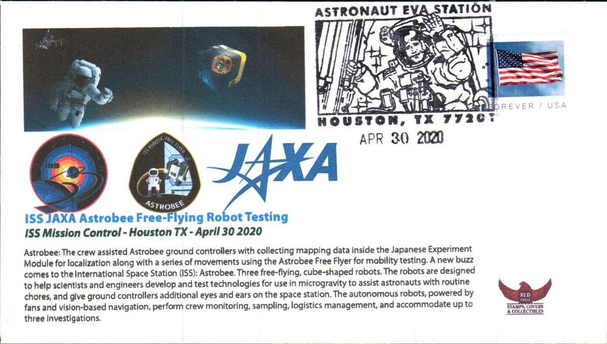 2020 ISS JAXA Astrobee Free-Flyer Robot Testing ISS Mission
