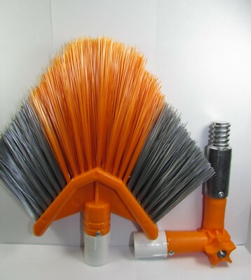 1 Cobweb Duster Broom & Angle Adapter - (Buy 3 Orders Get 1 Free) Acme Threads A