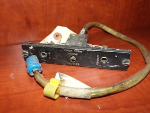 Gates Learjet Emergency Comm Phone Switch Panel 2688141-14