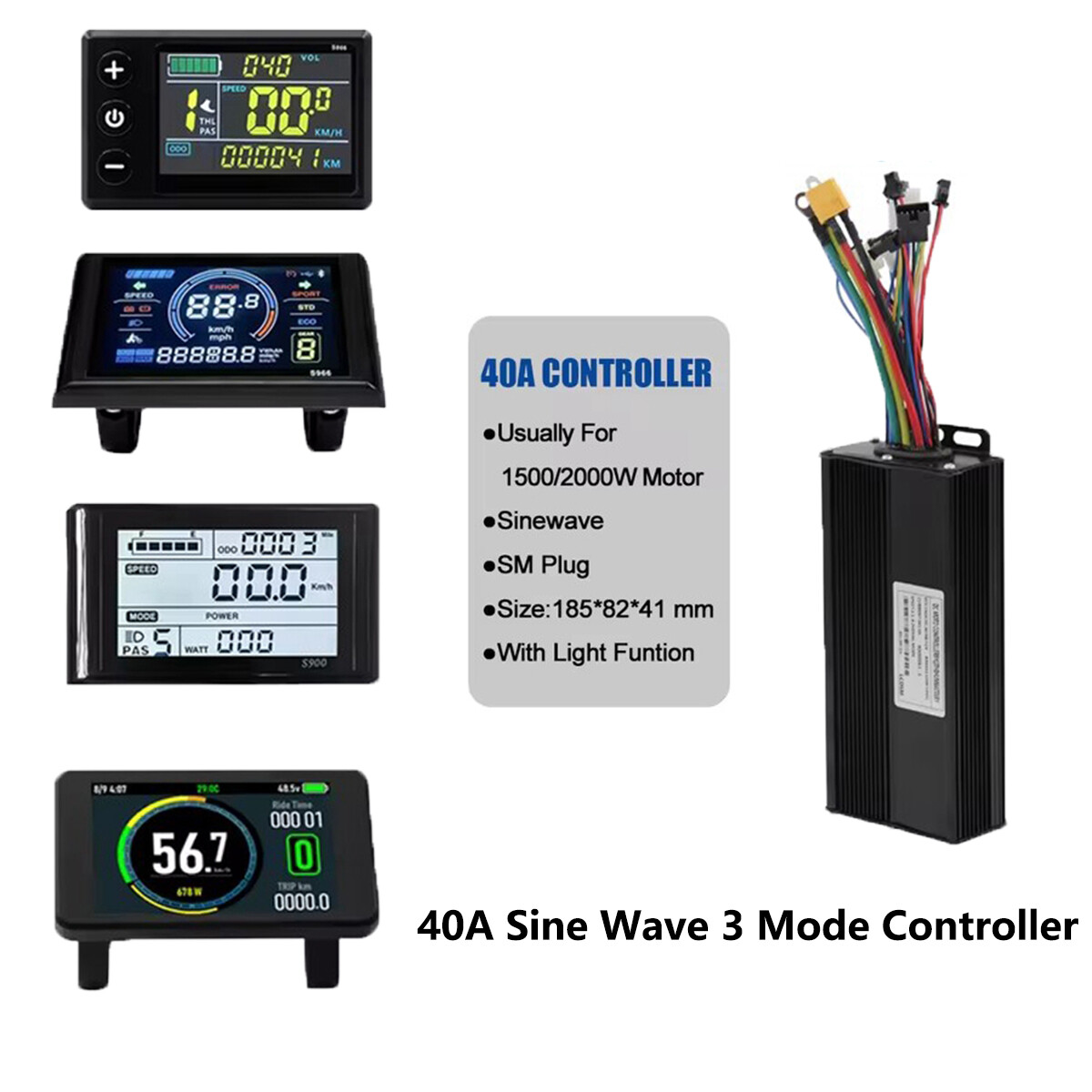 Bafang 52v Battery On 48v Controller Electric Bike Controller Kits